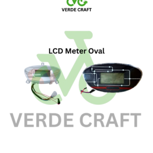LCD oval meter