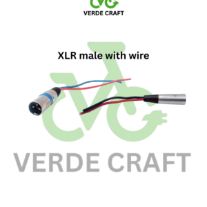 XLR male with wire