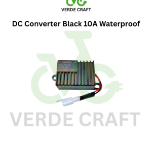 DC Converter Black 10A Waterproof