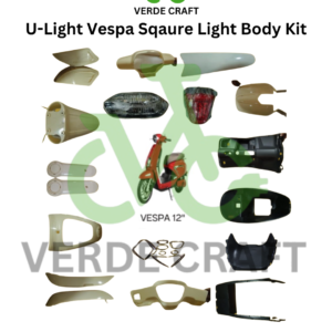 U-Light Vespa Sqaure Light Body Kit