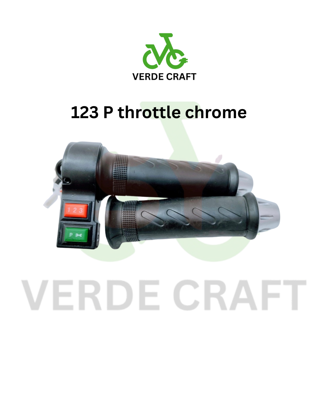 123 P throttle chrome