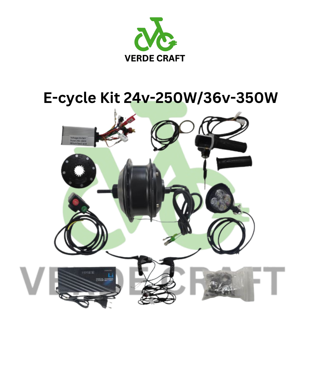 E-cycle Kit 24v-250W/36v-350W