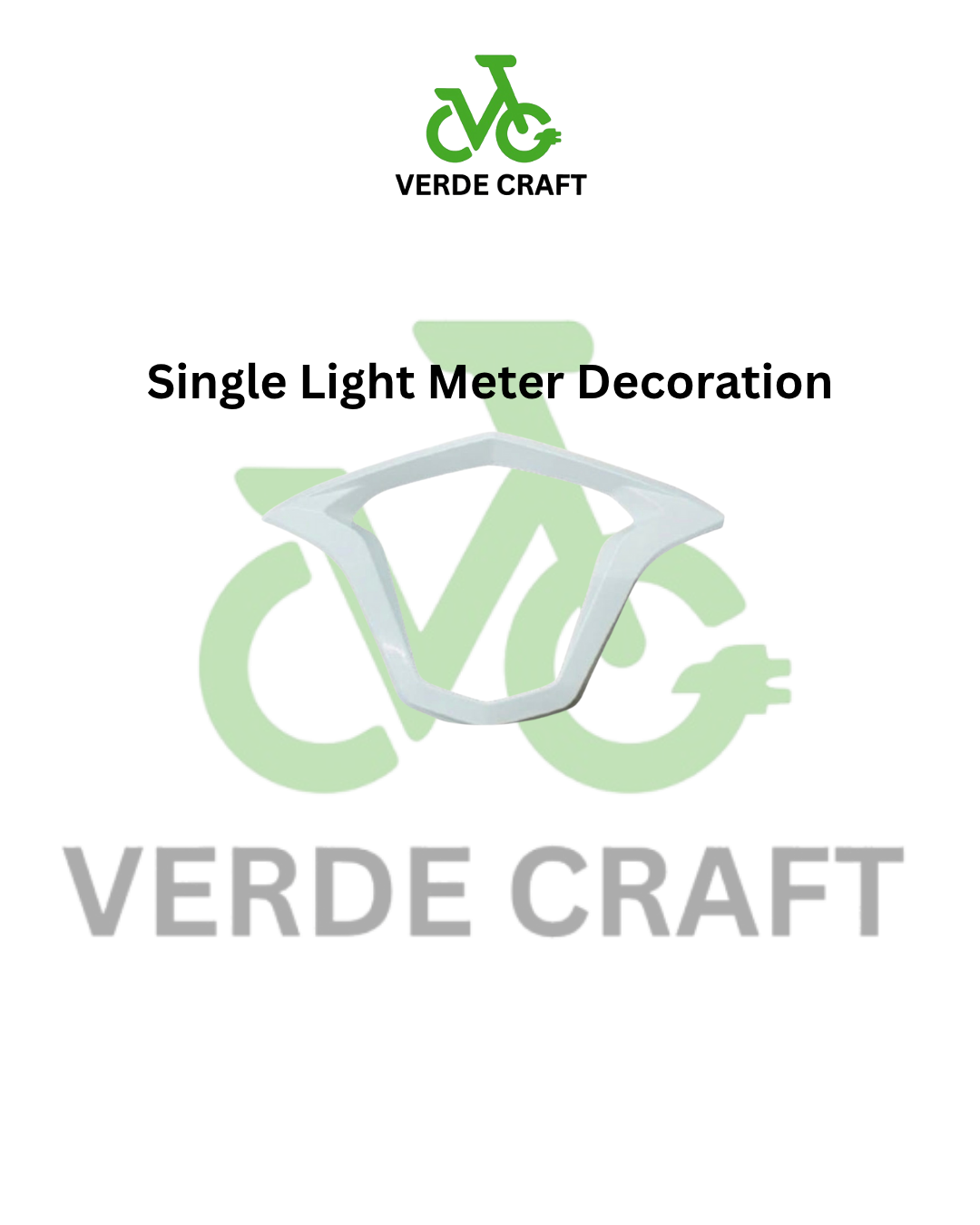 Single Light Meter Decoration