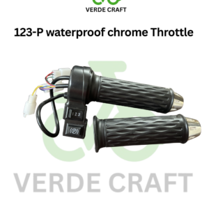123-P waterproof chrome Throttle