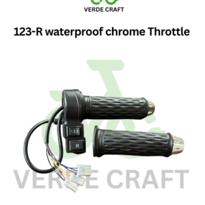 123-R waterproof chrome Throttle
