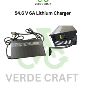 54.6 V 6A Lithium Charger with Display